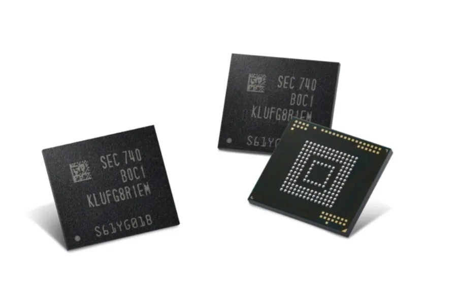 Samsung Starts Producing 512 GB Flash Storage for Mobile Devices
