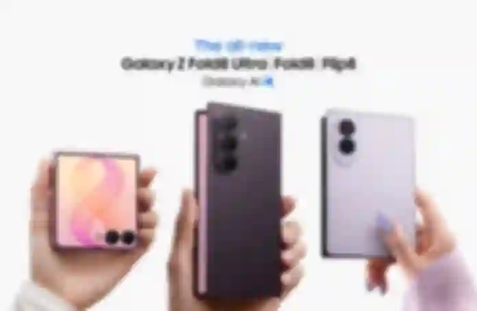 Samsung Unveils 3 New Foldable AI Smartphones