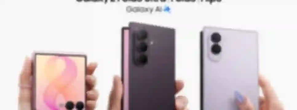 Samsung Unveils 3 New Foldable AI Smartphones