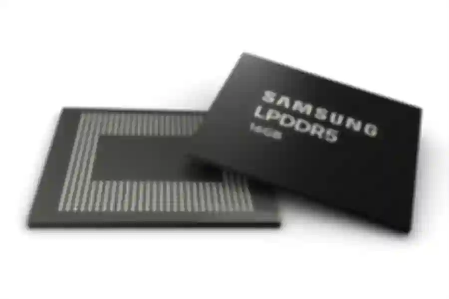 Samsung Begins Production of 16GB LPDDR5 DRAM for Smartphones