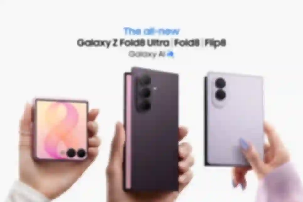 Samsung Unveils 3 New Foldable AI Smartphones