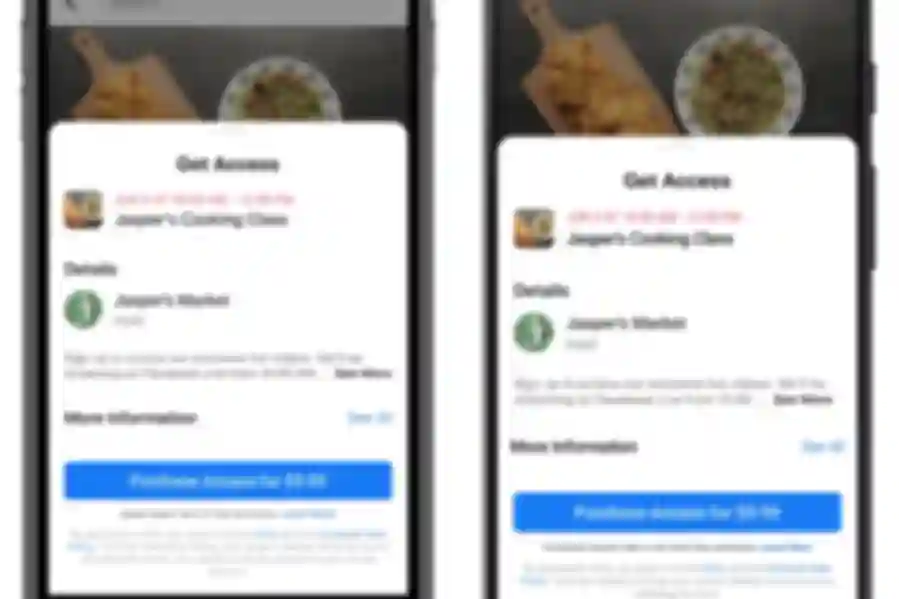 Facebook Enables Earning from Online Events