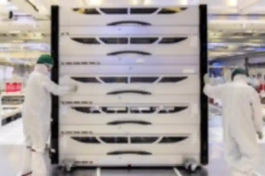 First Tool Roll-in at Intel's Fab 34 in Ireland