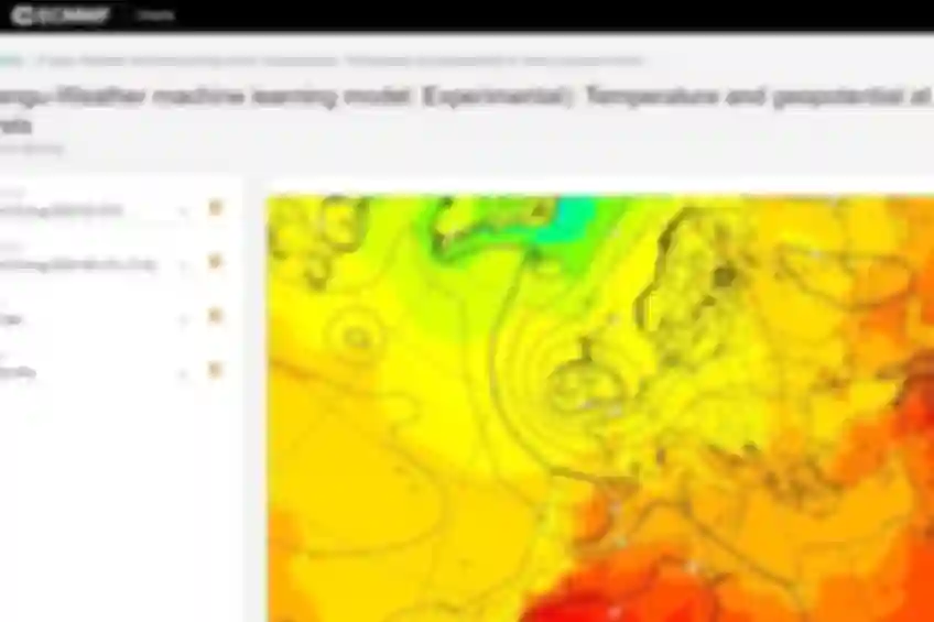 Pangu-Weather Model Now Available on ECMWF Website
