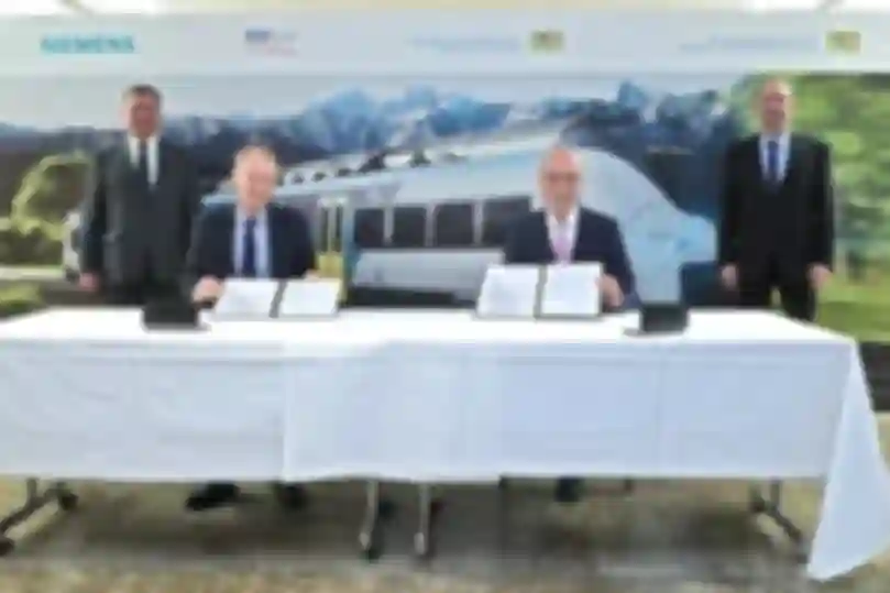 First Hydrogen-Powered Train for Bavaria