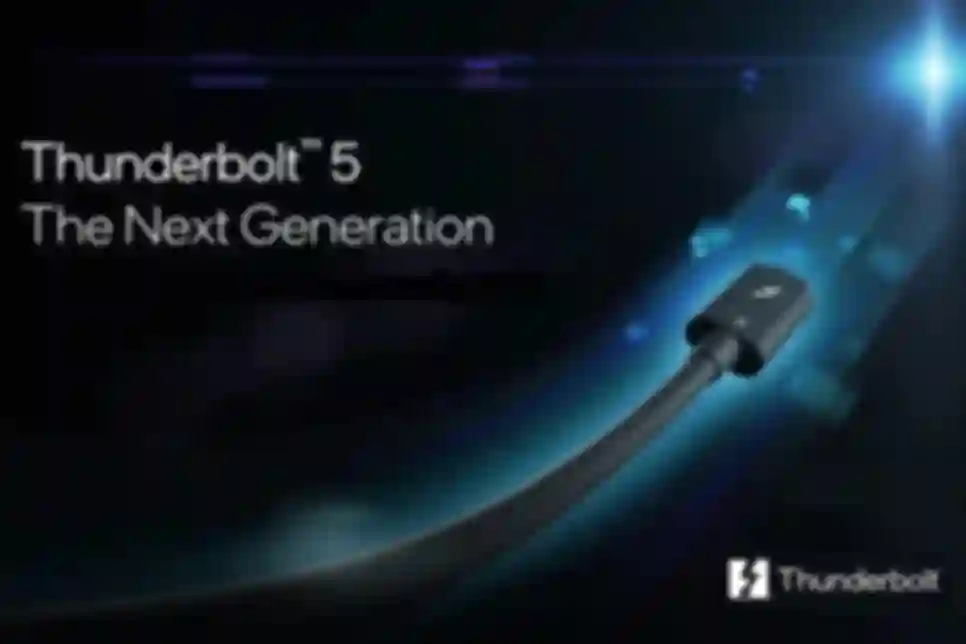 Intel Introduces Thunderbolt 5 Connectivity Standard