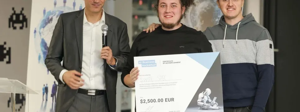 SWIPE SPEC Team Wins the First Croatian AI Business Hackathon