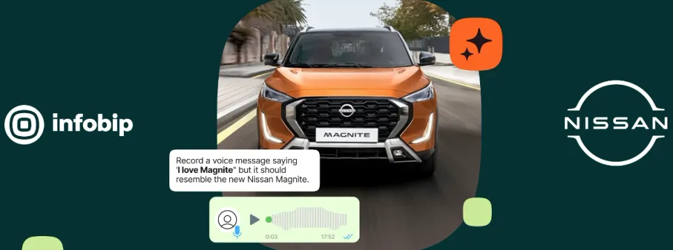 Nissan and Infobip Increase Engagement with AI-Driven WhatsApp Campaign
