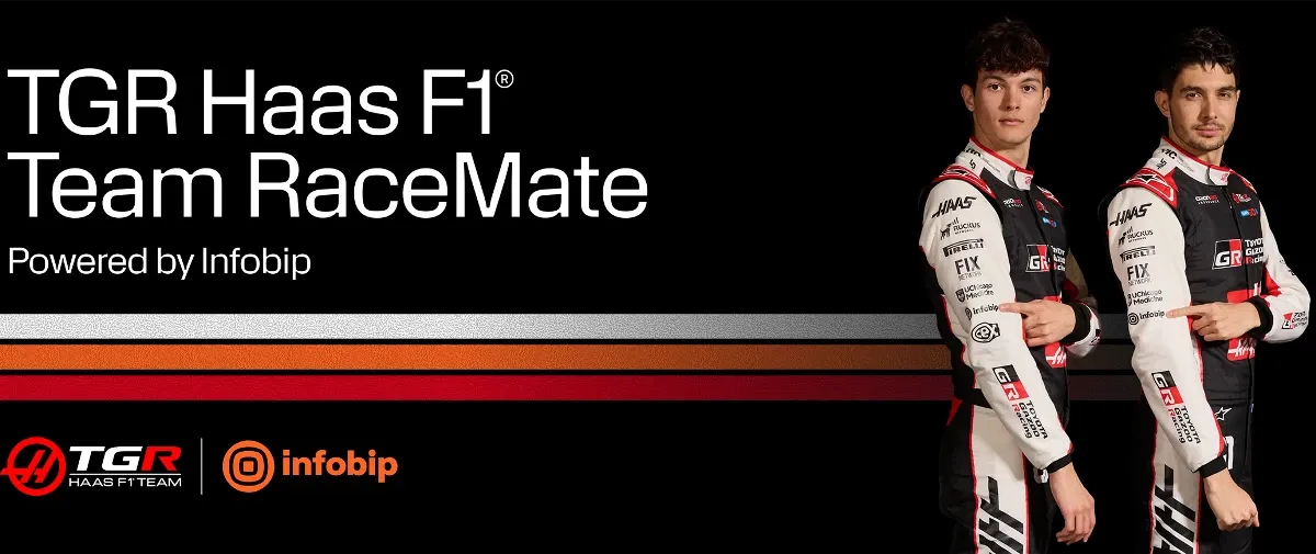Infobip and Haas F1 Team Unveil RaceMate App