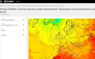 Pangu-Weather Model Now Available on ECMWF Website