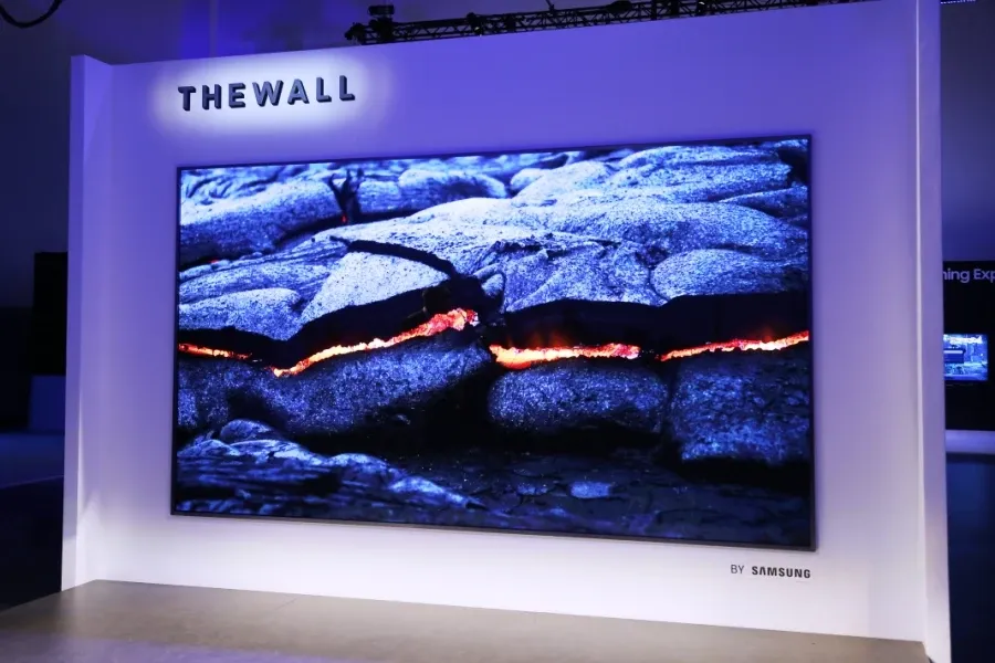 Samsung Unveils The Wall, First Modular MicroLED 146-inch TV