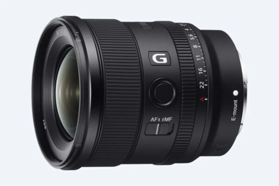 Sony Unveils FE 20mm F1.8 G Large-aperture Ultra-wide-angle Prime Lens