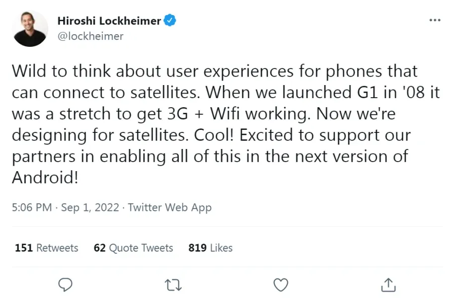 Google to Add Satellite Compatibility in the Next Android OS