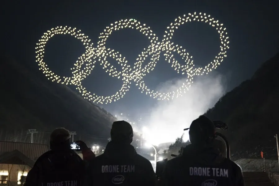 Intel Plans to Break Drone Light Show Record