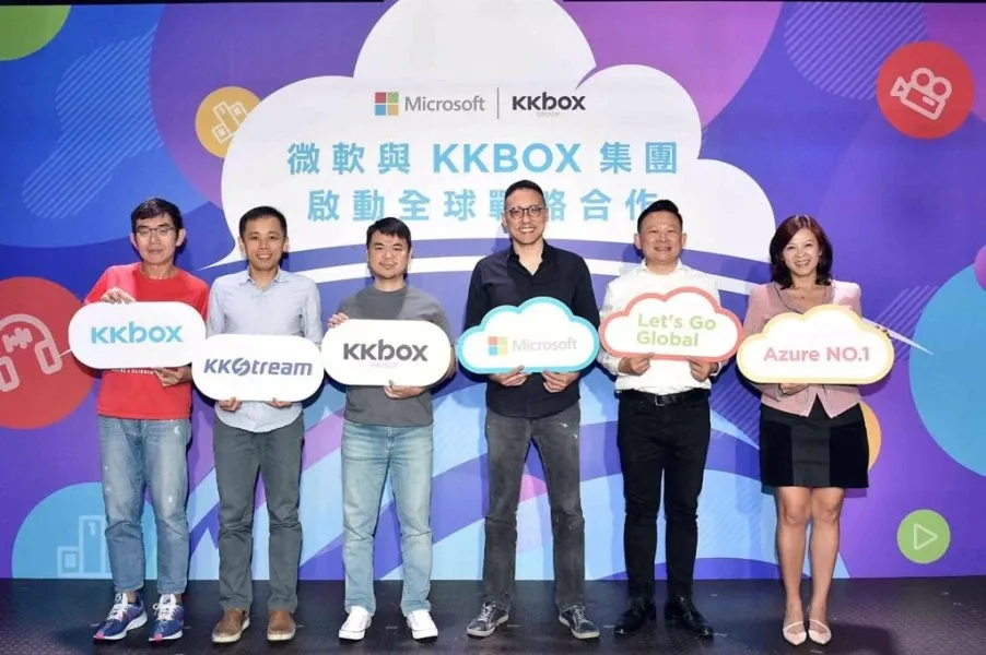 Microsoft and KKBOX Group Start Global Strategic Partnership