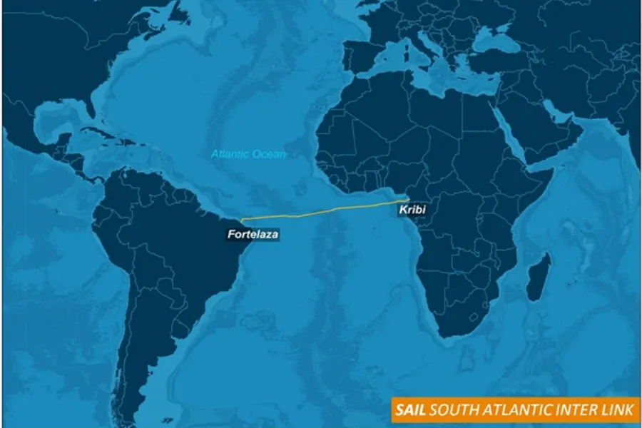 South Atlantic Inter Link Connecting Cameroon to Brazil Fully Connected