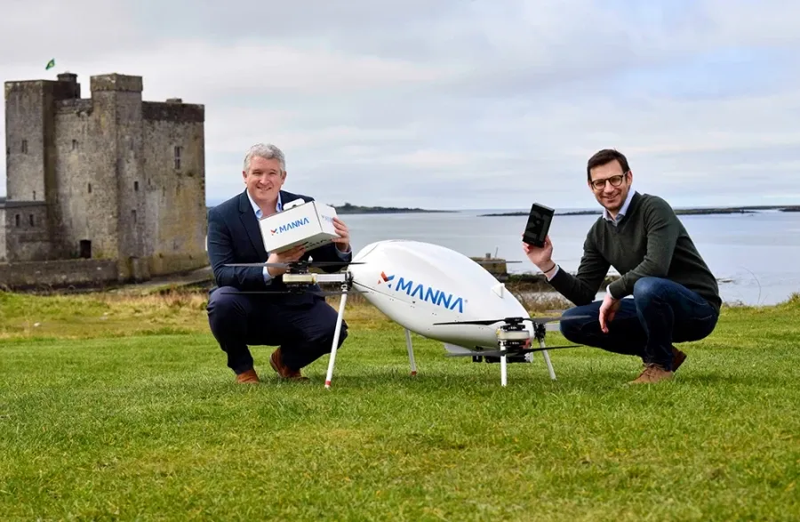Samsung Partners With Manna to Launch Drone Delivery Service in Ireland