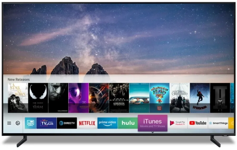 Samsung TVs Will Offer iTunes Movies and TV Shows