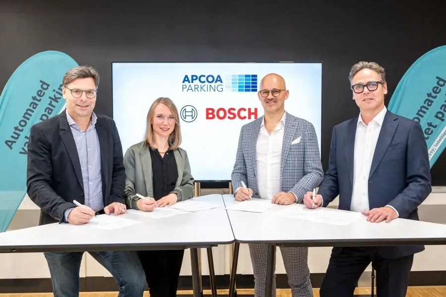 Bosch and APCOA to Provide Automated Parking Across Germany