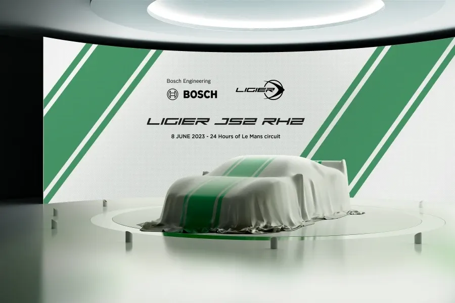 Bosch and Ligier Partner on High-Performance Cars with a Hydrogen Engine