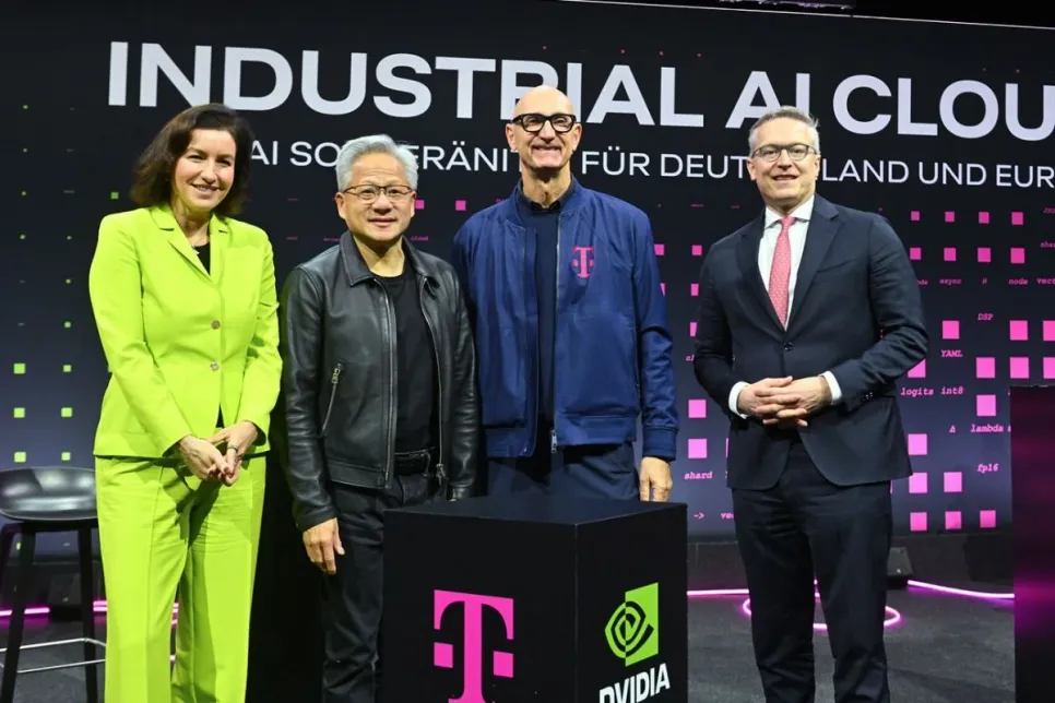 DT and Nvidia Collaborate on €1 Billion AI Data Hub
