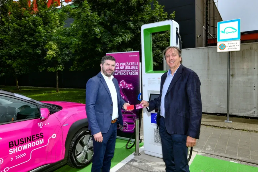 HT And Konzum Open Ultrafast EV Charging Station in Zagreb