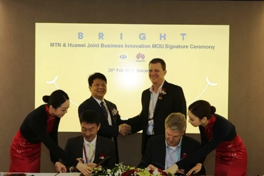 Huawei and MTN Sign a Joint Business Innovation MoU