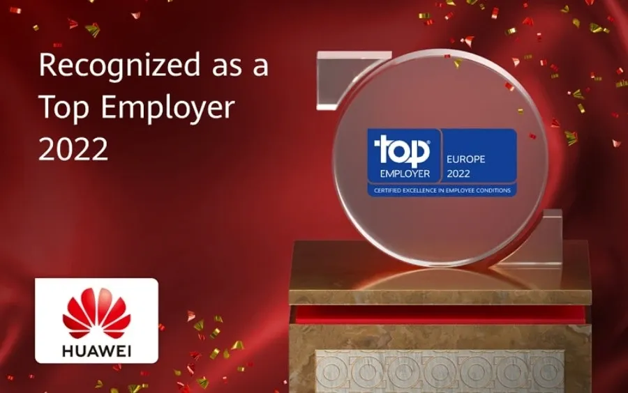 Huawei Certified as a Top Employer in 10 Countries in Europe