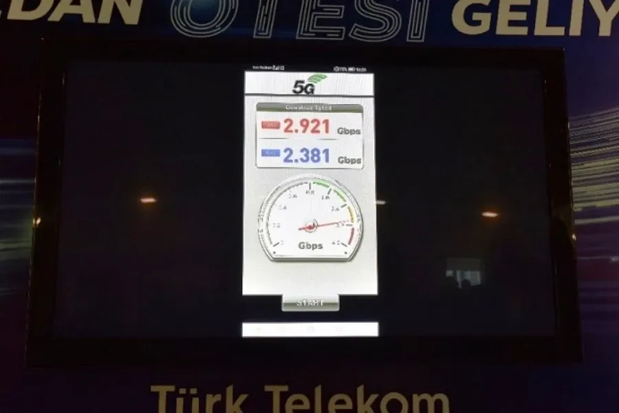 TÃ¼rk Telekom and Huawei Set World Record for Single User 5G Speed