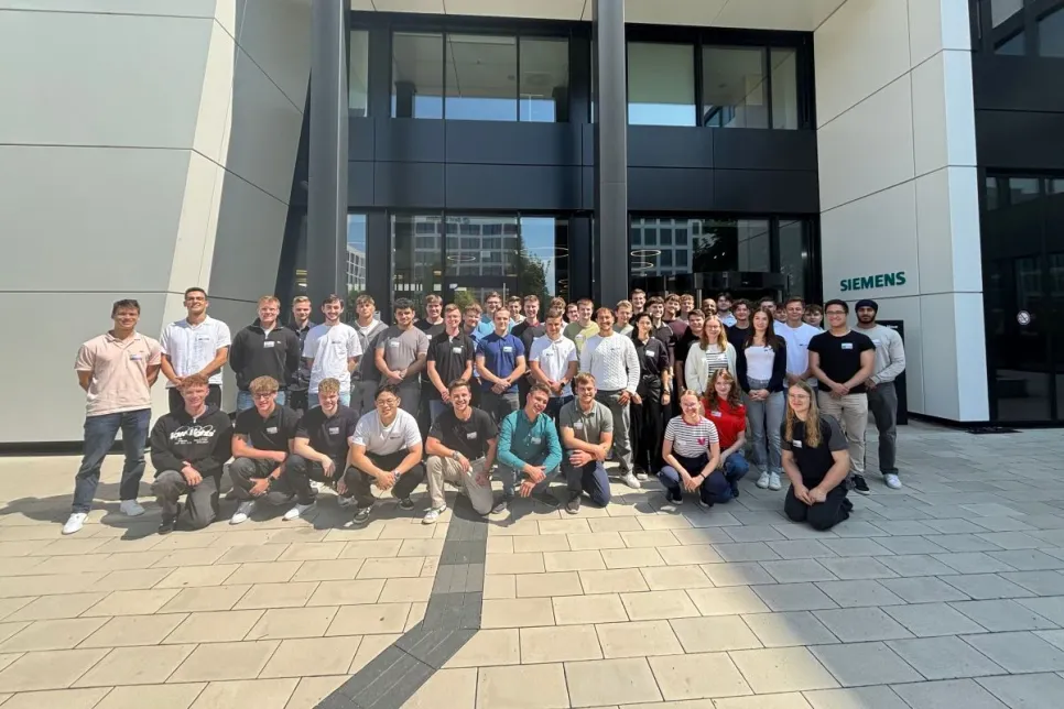 Siemens Starts Training Year 2025