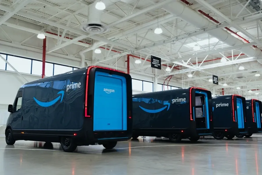 Amazon’s Electric Delivery Vehicles Start Rolling Out Across the US
