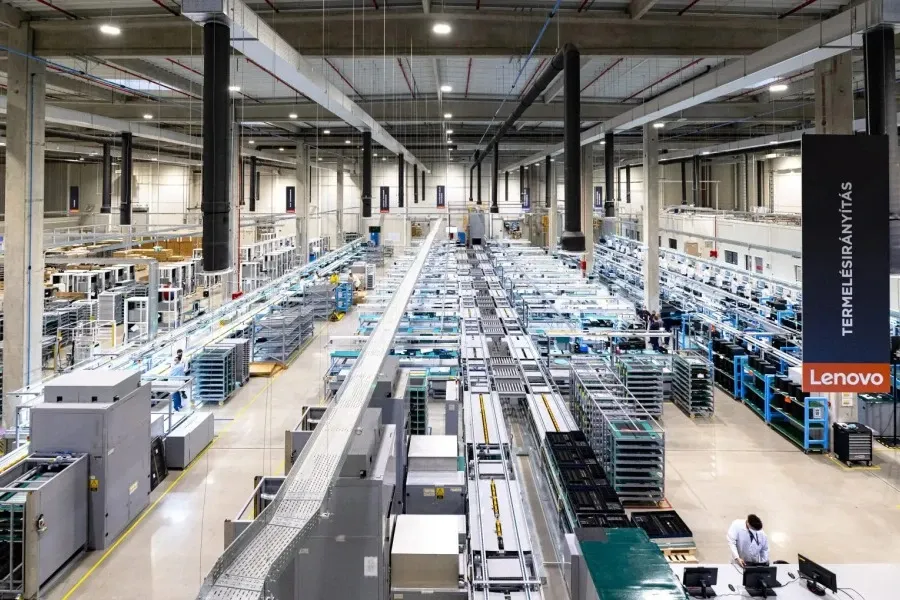 Lenovo Opens First European In-House Manufacturing Facility in Hungary