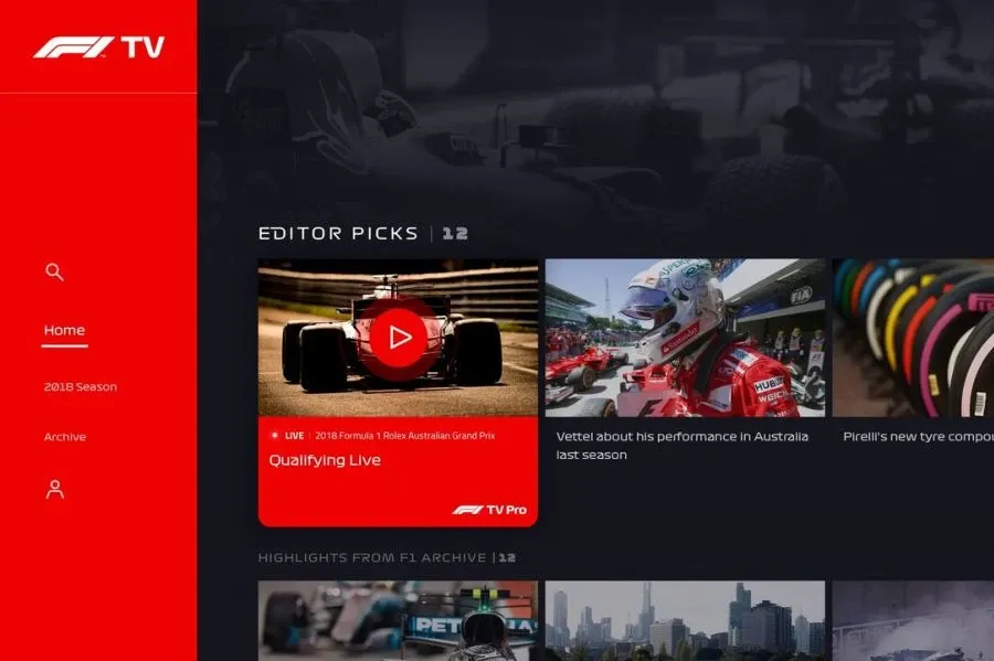 MWC 2018: Formula One Launches F1 TV Service