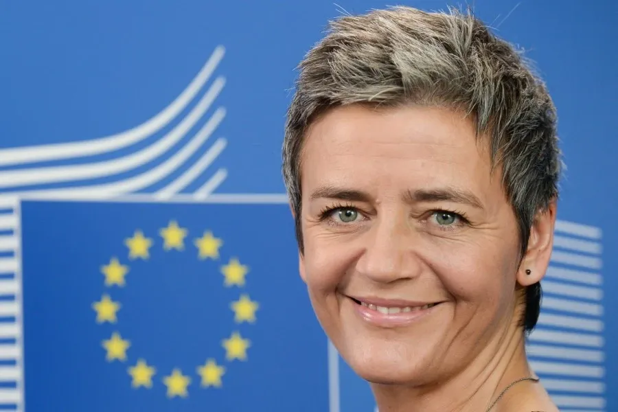 Vestager Calls Tech Firms Robot Vacuum Cleaners Sucking Up Data